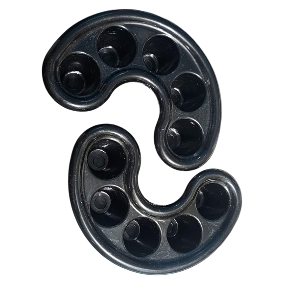 Nail Soaking Bowl for Acrylic Soak Off Gel Remover Manicure Bowls - 2 Pieces - Picture 3 of 4